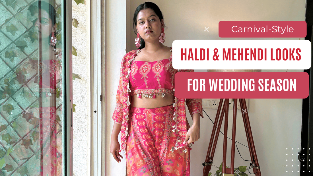 Carnival-Style Haldi & Mehendi Looks for Wedding Season