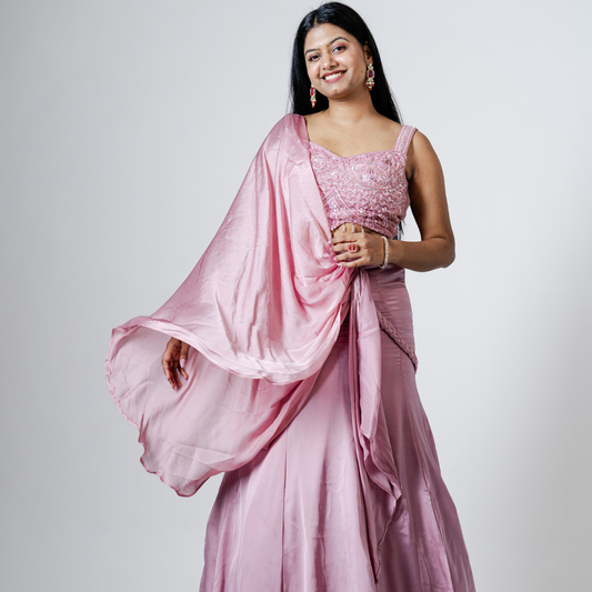 Rose Radiance Lehenga Set