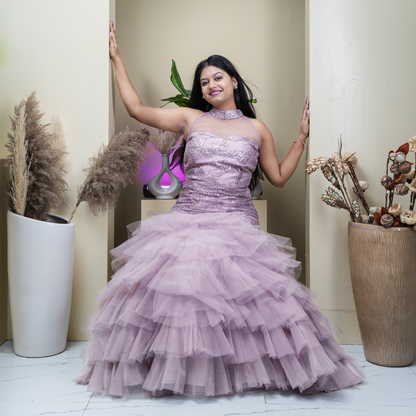 Frill Me Softly Fishcut Gown