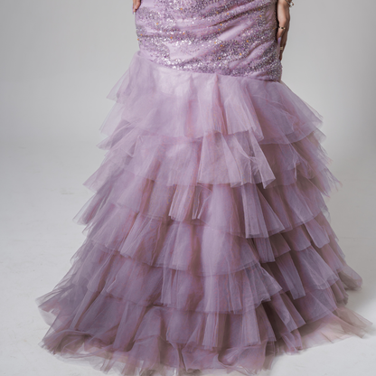 Frill Me Softly Fishcut Gown